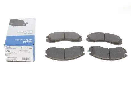 Колодки тормозные (передние) Citroen C-Crosser 07-/Mitsubishi Outlander/Pajero 98-/Lancer/L400 94-03 Delphi LP871