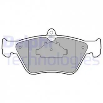 Гальмівні колодки дискові OPEL/SAAB Calibra/Omega/Vectra/900 "F "90-99 Delphi LP873