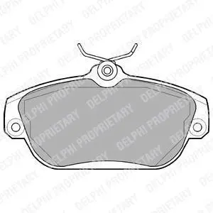Комплект гальмівних колодок Delphi LP919
