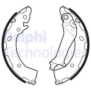 Тормозные колодки, барабанные Delphi LS2150