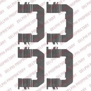 Комплект монтажний колодок Delphi LX0514
