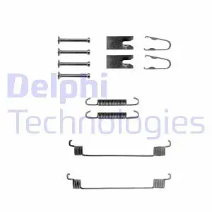 Комплектуючі, гальмівна колодка Delphi LY1291