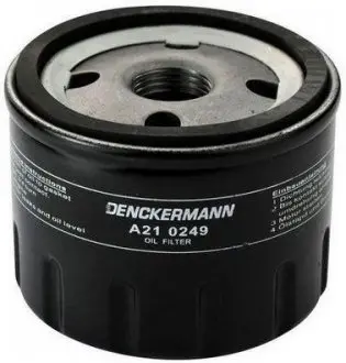 Фільтр оливи TOYOTA CAMRY 2.5I 88-, 3.0I 91- Denckermann A210249
