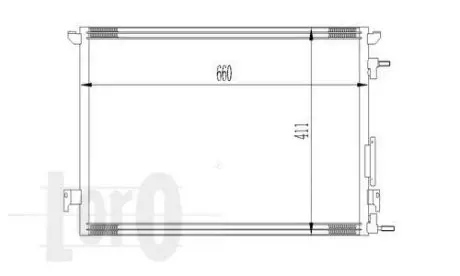 Радиатор кондиционера SIGNUM/VECTRA C/CROMA 1.8i/1.6i/1.8i 02- DEPO 037-016-0013
