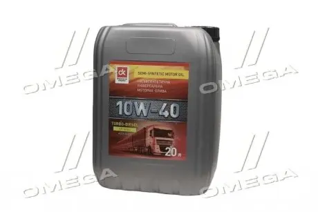 Масло моторн. <ДК> 10W-40 TURBO-DIESEL SG/CD (Канистра 20л/18кг) Дорожня карта Dk-Дорожня Карта 41071001573