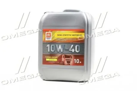 Масло моторн. <ДК> 10W-40 TURBO-DIESEL SG/CD (Канистра 10л) Дорожня карта Dk-Дорожня Карта 41071001574