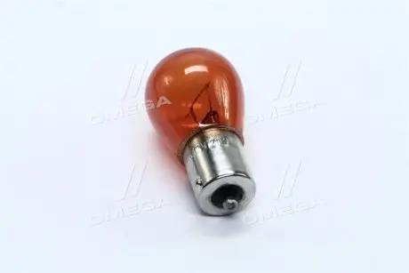 Лампа указателей поворотов и стоп-сигналов оранжевая BA15s Amber 12V P21W <ДК> Dk-Дорожня Карта DK-12V21W_BA15s Ambe