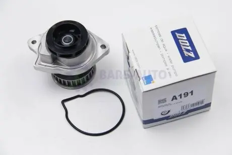 Водяной насос Caddy II/Caddy III/Octavia/Golf IV/V/Fabia/Polo 1.4i/2.0TDI 98- (24z. крил 8) DOLZ A191