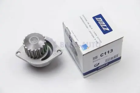 Водяной насос Berlingo/Partner 00-/C3/C4 1.6i 02- (19z) DOLZ C113