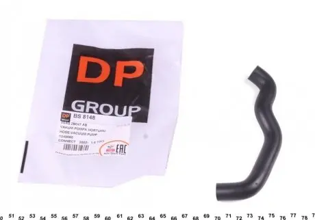 Патрубок насосу вакуумного Ford Connect 1.8 TDI-TDCi 02- DP DP Group BS 8148