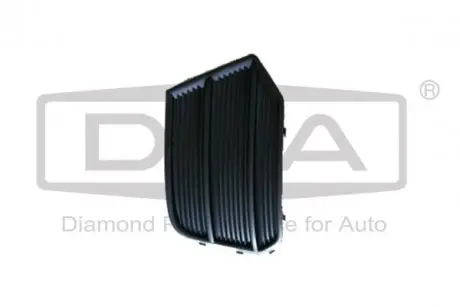 Решетка противотуманной фары левой с отверстием под радар (черная) Audi Q3 (11-) DPA 88071822202