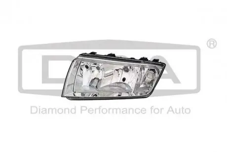 Фара правая (серебристая рамка) Skoda Fabia (00-04) DPA 89410191602
