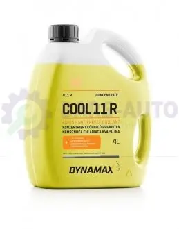 Антифриз G11 Renault COOL (жовтий) концентрат (4L) DYNAMAX 501690