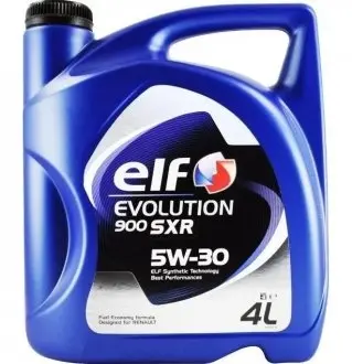 Масло моторне 5W30 EVOLUTION 900 SXR (4л) ELF 196133