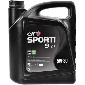 Олива моторна SPORTI 9 C1 5W-30 (Каністра 5л) ELF 210438