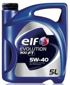 Олива моторна Evolution 900 FT 5W-40 (Каністра 5л) ELF 216646