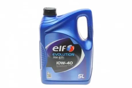 Олива моторна Evolution 700 STI 10W40 (5 Liter) ELF 216667