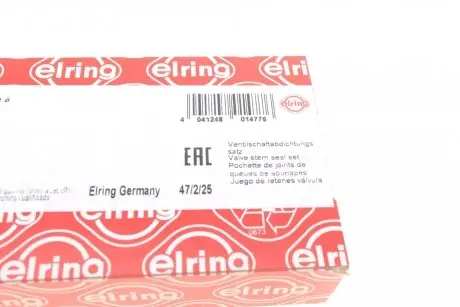Сальник клапана (впуск/випуск) Ford Transit Connect 1.8 16V 02-13 (к-кт) ELRING 214.540