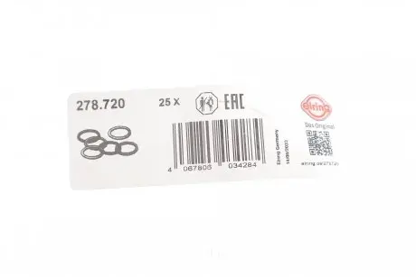 Прокладка насоса масляного Audi/Iveco/Man/Seat/Skoda/VW (82.2x2.62) ELRING 278.720