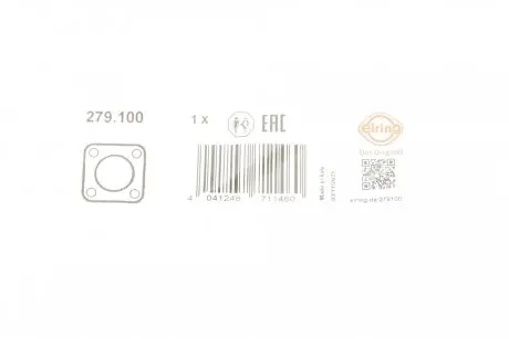 Прокладка клапана вентиляції картера Fiat Doblo/Opel Combo 1.3 JTD/D 04- ELRING 279.100
