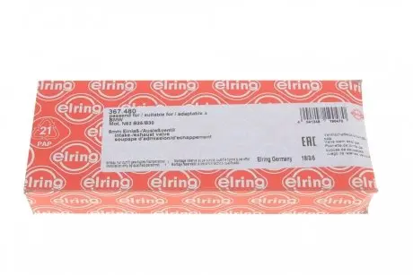 Комплект сальників клапанів ELRING 367.480