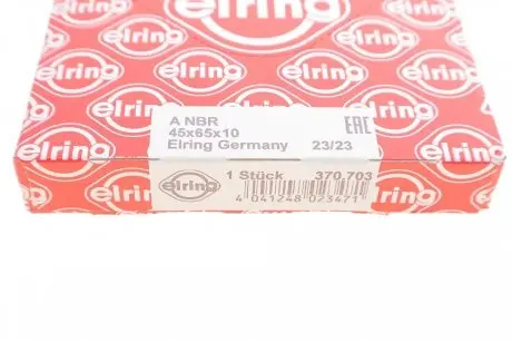 Сальник гумометалевий ELRING 370.703