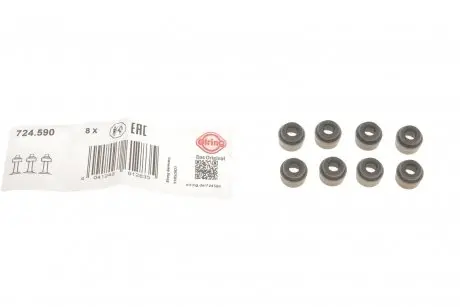 Сальник клапана (впуск/выпуск) VW Caddy III/IV 1.2/2.0 TSI/TDI 95- (6x8.8/12.2x9.3) ELRING 724.590
