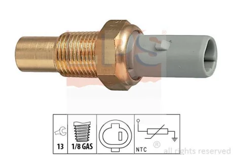 Датчик температури охолоджуючої рідини Toyota Camry/Corolla 91-02 EPS 1.830.184