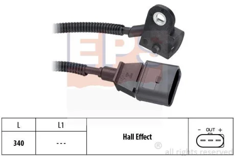 Датчик положення розподільного валу VW T5 1.9TDI 03- EPS 1.953.423