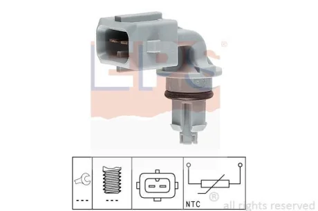 Датчик зовнішньої температури повітря Renault Trafic/Kangoo/Fiat Scudo 1.1-3.0 96- EPS 1.994.005