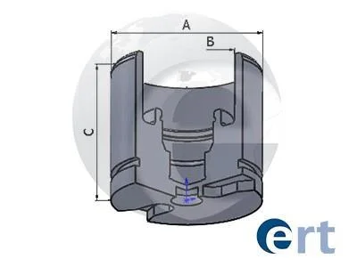 Поршень супорта ERT 150751-C