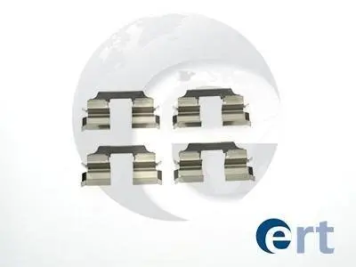 Монтажний к-кт гальмівних колодок ERT 420040