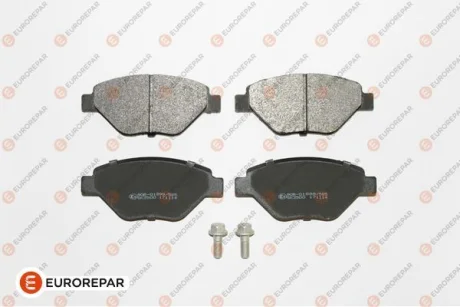 Колодки гальмівні дискові (комплект 4 шт) EUROREPAR 1617269980