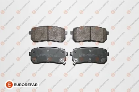 Гальмівні колодки зад. Hyundai H-1 08- (mando) EUROREPAR 1617286980