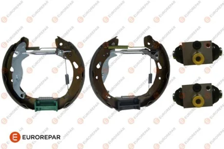 Гальмівні колодки зад. Ford Fiesta VI 08- (TRW) EUROREPAR 1619602380