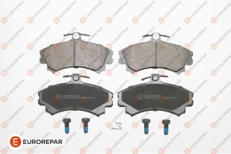 Гальмівні колодки пер. Mitsubishi Colt/Smart ForFour 1.1-1.5 04- (TRW) EUROREPAR 1623053580