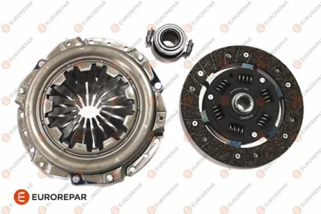 Комплект зчеплення з вижимним Peugeot 106/205/206/306/Saxo/Xsara 1.1/1.4i 93- (180mm) EUROREPAR 1636264580