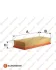 Фільтр повітряний Peugeot 206 1.1/1.4/1.6 i 98- EUROREPAR E147051 (фото 1)