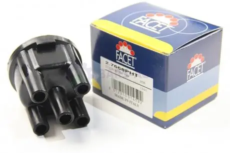 Крышка распределителя зажигания Audi 100/80/A4/ VW Caddy/Golf/Passat/Jetta 1.4-2.0 78-01 FACET 2.7668PHT