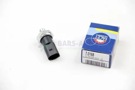 Датчик давления масла (1,2-1,6 bar/2 конт./чорний) Golf/Passat/Octavia 2.0TSI 03- FACET 7.0168