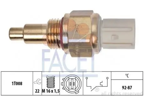Датчик вмикання вентилятора Rover 600 618 i/si (96-99) FACET 7.5050