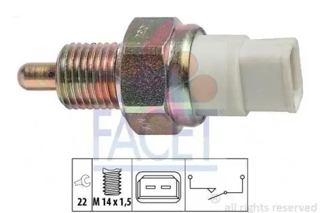 Датчик заднего хода 2108-10/1119 FACET 7.6042