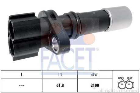 Датчик імпульсів FACET 9.0633