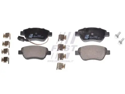 Колодки Тормозные Fiat Fiorino 07 Перед 1-датчиком FAST FT29124