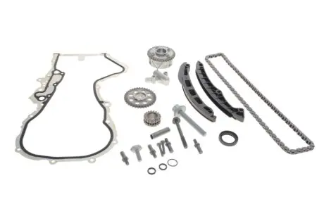 Комплект цепи ГРМ VW Golf V 1.4TSI, 10/03-02/09, 90/103/125kw, (z=130/18/36/36) FEBI BILSTEIN 106306