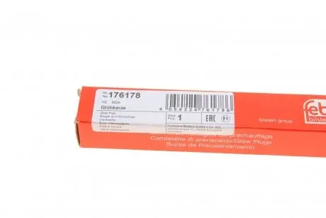 Свеча накаливания Opel Astra/Vectra 2.0-2.2DTI 97-(11V) FEBI BILSTEIN 176178