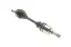 Полуось (передняя) (L) Citroen Berlingo/Peugeot Partner 96-11 (25z/24z/587mm)(+ABS) FEBI BILSTEIN 182589 (фото 4)