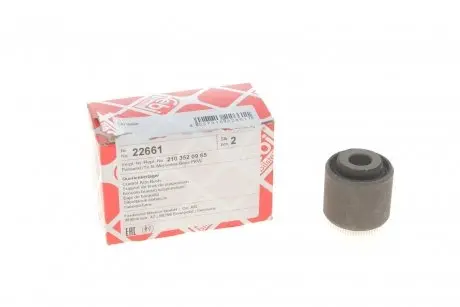 Сайлентблок рычага (заднего/сзади) DB (W124/W201/W202/W208/W210) 82- FEBI BILSTEIN 22661