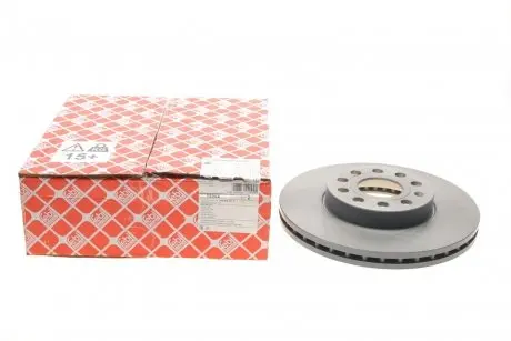 Диск тормозной SEAT TOLEDO, SKODA YETI, VW GOLF VI передн. вент. (FEBI) FEBI BILSTEIN 22902