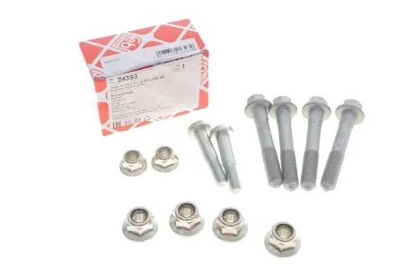 Комплект болтов подвески (передней) Ford Fiesta 89-97 (12 элементов) FEBI BILSTEIN 24393